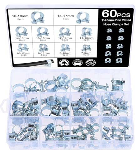 10 Morsetti Mini Tubo Giubileo Per Linee Carburante - Foto 10