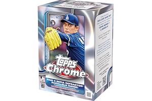 Topps Baseball chromé 2025 – scellé en Usine – Boîte économique