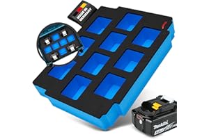 APTEX. APTEX Schaumeinlage passend für Makita Akkus 18V (10x) für MakPac Gr. 2-3