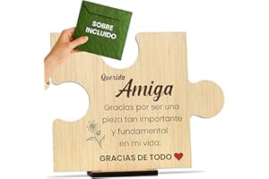 CONTRAXT Regalos Amigas originales. Regalos originales para amigas especiales cumpleaños mujer chica Tarjeta felicitacion detalles para regalar a mejores amigas amistad boda (Amiga)