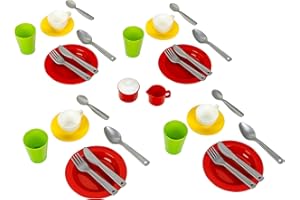 Theo Klein 7603 - Klein Goes Bio Service Cena para 4 Personas