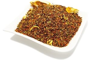 ‎NUSSSUCHT DEUTSCH SÜßWAREN Rotbusch Tee · Orange -Grapefruit -Minze · Rooibos tee aus Süd Afrika · Rotbuschtee Lose ·Rooibos · Premium Rotbuschteemischung natürlich Aromatisiert (200g)