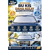 4 MEVSİM Buzlanma &Ouml;nleyici Branda Araba G&uuml;neşlik Oto G&uuml;neşliği Araba Ara&ccedil; İ&ccedil;i G&uuml;neşlik Ara&ccedil; i&ccedil;in &Ouml;n Cam G&uuml;neşliği 140-80 cm