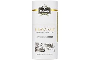 K-LAVA SALT—Sal de bambú n.º 1 de Corea—Original 9X (Cristal 70 gramos)