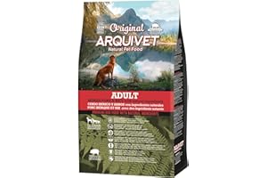 Arquivet Oryginalna karma dla dorosłych 3 kg - karma dla dorosłych - wieprzowina iberyjska i ryż - karma dla psów - sucha karma dla psów - karma dla psów - zdrowa karma