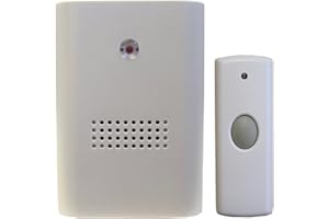 Unicom 63735 Uni-Com Portable Door Chime, White
