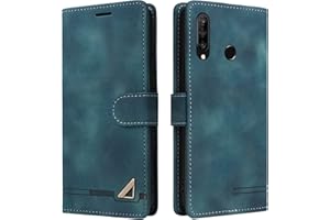 OKZone Coque pour Huawei P30 Lite/Nova 4E, Étui de Protection de Portefeuille Antichoc de Fente pour Carte, Support de Carte à Rabat en Cuir en PU Étui de Téléphone pour Huawei P30 Lite/Nova 4E (Vert)