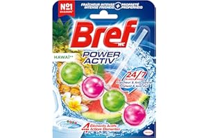Bref Power Activ' Hawaï Bloc Nettoyant WC 50 g