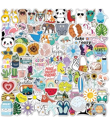 Set Da 150 Adesivi Vintage In Vinile Impermeabile – Tema Letterario E Fantasy Per Laptop, Borracce E Scrapbooking