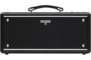 Katana-Air EX Boss | Un Puissant ampli sans Fil de Bureau pour Guitares et Basses électriques et électro-acoustiques | Un Son stéréo par Deux Haut-parleurs de 5 Pouces | 5 Sons d'ampli