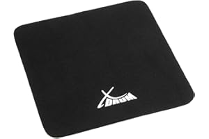 XDrum CSP-21 Cajon Seat Cover 21 cm (Offers Best Seat Comfort, Prevents Slipping When Tilting, 21 x 21 cm) Black