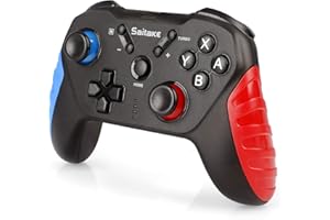 YCCTEAM Wireless Controller for Switch,NFC Switch Pro Controller Wireless Remote Gamepad Joystick Compatible with Switch/Switch Lite,Support Turbo/Gyro Axis/Adjustable Vibration