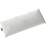 Todocama - Almohada viscoelástica, 80 cm núcleo Compacto. Doble Funda con Cremallera. Tejido Aloe Vera. Termorregulable adapt