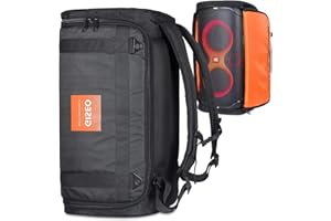 AoiSouk Sac de Rangement Portable pour Haut-Parleur Bluetooth JBL PARTYBOX 110, Housse de Protection, étui de Transport, Housse de Protection, Portable en Haut-Parleur Sac fourre-Tout Sac à Dos