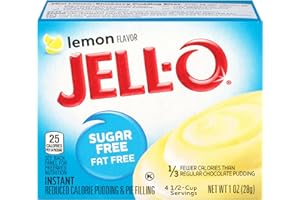 JELL-O Instant Pudding & Pie Filling Sugar Free, Lemon - 28g
