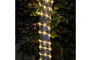 SMART GARDEN Smart Solar Rope Lights - 100 LEDs, Multi-colour, JNS_470847