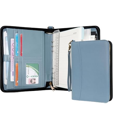 Porte Document GraduationMall Porte-bloc En Cuir Synthétique Avec Fermeture Pochette Porte Document