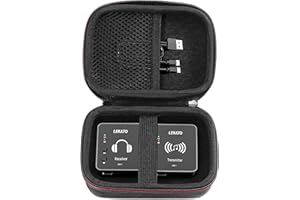 Maoershan Hard Storage Travel Case for LEKATO MS-1 Wireless In-Ear Monitor System 2.4G Stereo IEM System (Case Only)