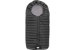 Nuvita 9658 Junior Slender | Sacco Nanna Passeggino Universale Ultrafino Invernale per Neonato | 100 X 45 Cm | Termico, Impermeabile, Antivento | Mantiene Caldo Fino A -10 ° | Da 6 A 36 Mesi