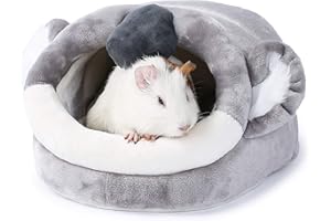 JanYoo Jaskinia dla małych zwierząt dla szynszyli, jeża, świnki morskiej, akcesoria do klatki, zabawki, na bartagame, chomiki, fretki, szczury