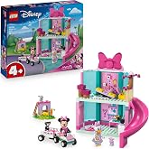 LEGO ǀ Disney Minnie’s Pet Hotel Building Toy with Minnie Mouse & Daisy Duck Mini Dolls, plus 3 Animal Figures - Gift for 4+ 