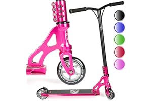 Land Surfer Patinete Freestyle - Patinetes para Niños y Niñas Pro Scooter - En Cinco Colores Disponibles - Patinete de Acrobacias para Edades De 8 o mas Años