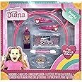 Love, Diana 918828.006 Beauty Set with Make Up Toys and Hair Styling Accessories