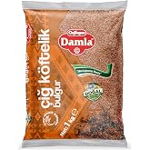 Damla &Ccedil;iğ K&ouml;ftelik Bulgur 1 kg