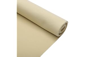 VekAuto Breathable Mesh Headliner Fabric 85" l x 60" W Interior Trim DIY Roof Repair Replacement for Car Truck RV SUV Automotive Breathable Mesh Fabric Beige