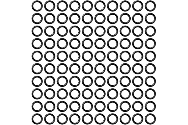 CyeeLife 100pcs Fléchettes Anneaux en Caoutchouc pour Une Meilleure Fixation des tiges sur Le Baril