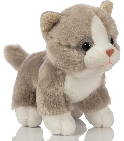 Peluche Perro Peluche Gato De Bengala NICI 20 Cm Suave, Bonito Y