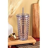 Poomy Pipetli Mika Bardak 750 ml Kapaklı İ&ccedil;ecek Bardağı, CAN.7263.OEA
