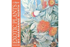 Kew Gardens: Exotic Plants by Marianne North Wall Calendar 2025 (Art Calendar)
