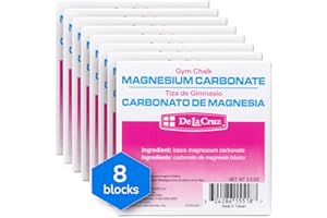 De La Cruz Magnesiumcarbonat-Kreide für Gewichtheben, Gymnastik und Klettern