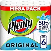 Plenty Kitchen Roll, 6 Rolls, 2-Ply Tissue