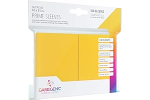 Gamegenic GGS11020ML Prime Sleeves (100-Pack), Yellow