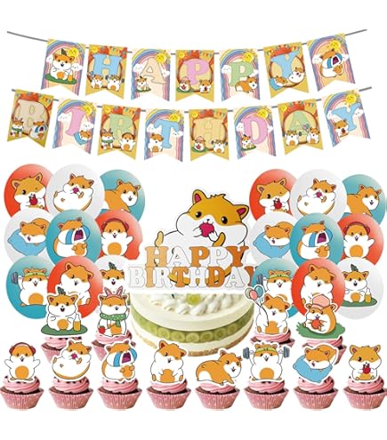 81 Pezzi Kit Addobbi Compleanno Little – Tovaglia, Palloncini, Piatti E Decorazioni Per Una Festa Indimenticabile - 3