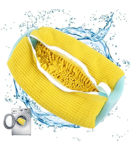 Borsa Lavascarpe Tianher 2 Pezzi - Con Cerniera Nascosta, Grande E Media, Riutilizzabile - Foto 2