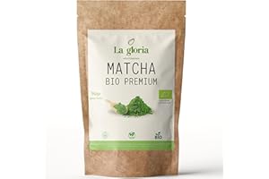 Té Matcha Premium Bio 100% Ecológico y Orgánico en Polvo | 90g | Grado Premium – 100% Natural BIO – La Gloria Mediterránea