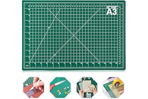 Anezus - Tapete de costura autorreparable, 12 x 18 pulgadas, tapete de corte giratorio de doble cara, 5 capas, tabla de cortar para manualidades, manualidades, manualidades, manualidades,