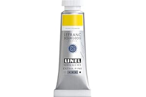 Lefranc Bourgeois Linel Gouache Extra-Fine Tube 14 ml Jaune Primaire Série 1