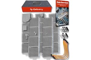 AZDelivery AZ-MAX7219 8x32 4 in 1 Dot Matrix LED Display Modulo Display compatibile con Arduino incluso un E-Book!