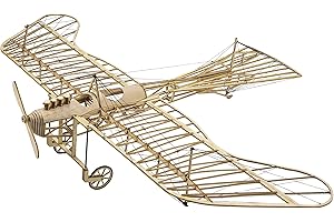 Viloyaga 3D puzzle d'avion en bois, etrich Taube modèle d'avion, adulte laser cut Balsa Model Kit, Première Guerre mondiale avion en bois Model Kit (Manuel en anglais seulement)
