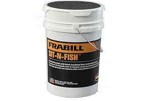 Frabill 1600-SSI Sit-N-Fish Bucket 160024 - multi, N/A