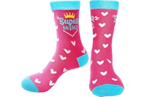 ZEACKUQ Geschenke für Mama und Papa Lustige Socken, Geschenke für Frauen Männer Muttertagsgeschenk Vatertagsgeschenk Happy Birthday Socks