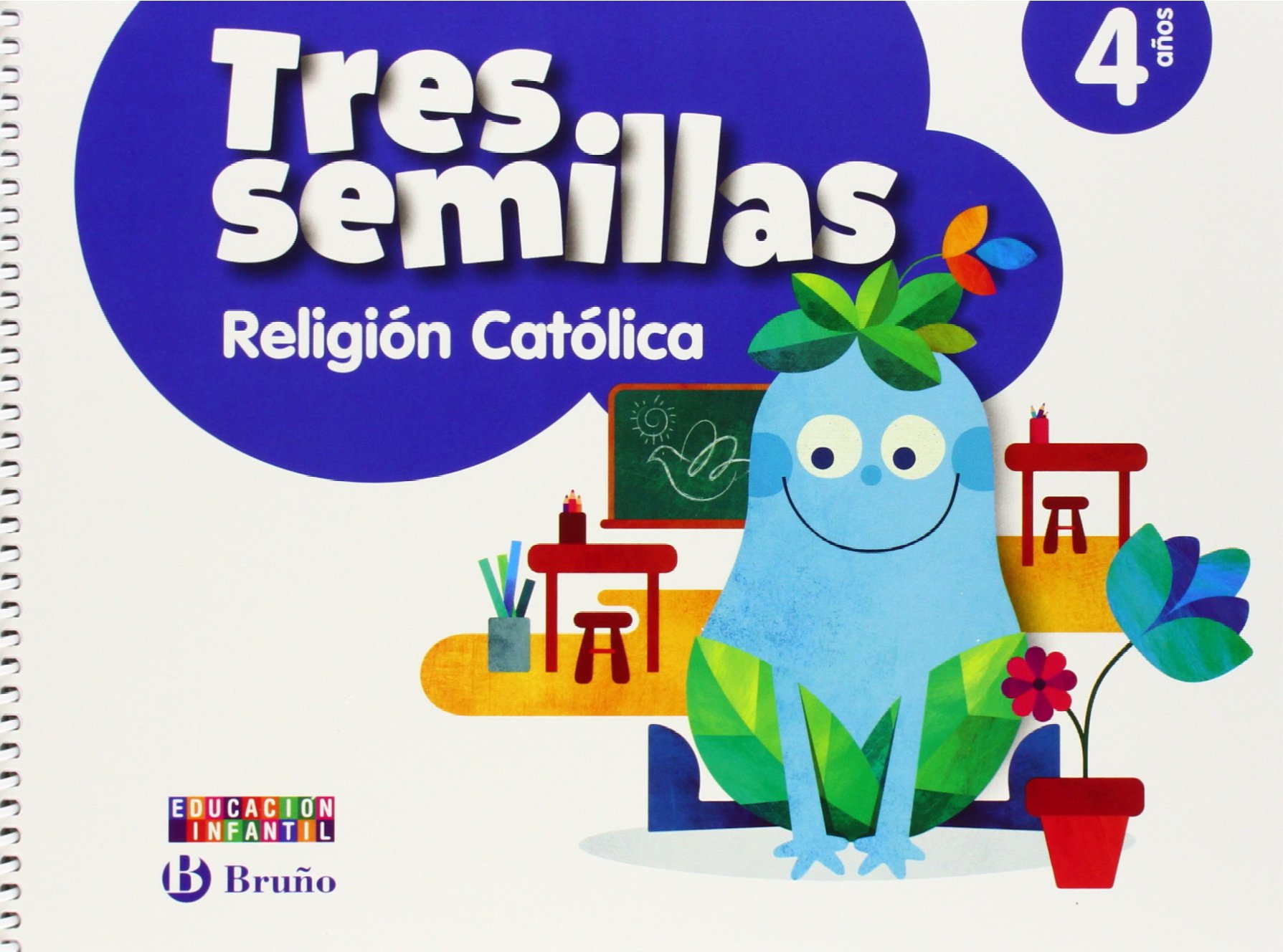 Religión católica Tres semillas 4 años
