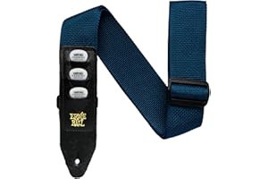 Ernie Ball Navy Polypro Pickholder Strap