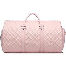 S-ZONE Carry On Kledingstuk Tas voor Reizen Converteerbaar Kledingstuk Duffle Bag Pak Tassen voor Mannen Vrouwen Reizen 2 in 1 Hangende Koffer Zakelijke Reistas met Toilettas, Gery, 50L