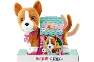 Goliath - Animagic - Lizzie le Corgie - Peluche à fonction - à partir de 3 ans