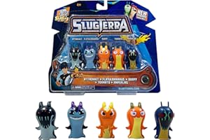 SLUGTERRA, 5 Personajes, 4,5 cm, Modelo Aleatorio, para niños a Partir de 4 años, LUU02